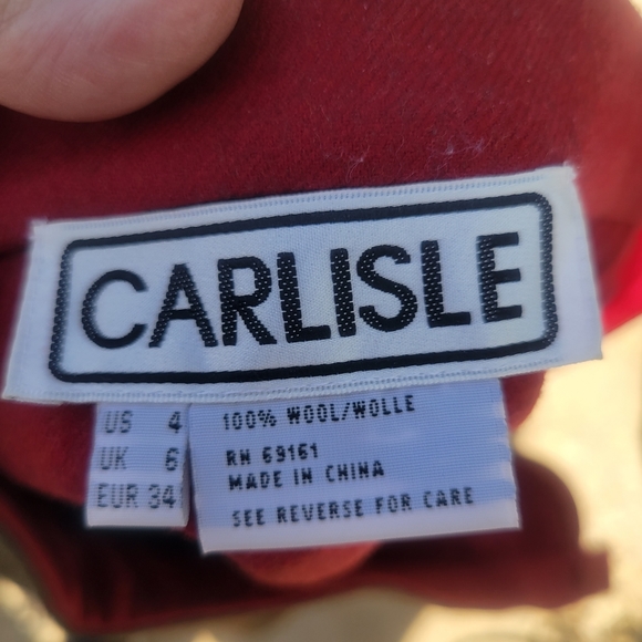 Vintage Carlisle Plaid Jacket Skirt Suit - Picture 4 of 8